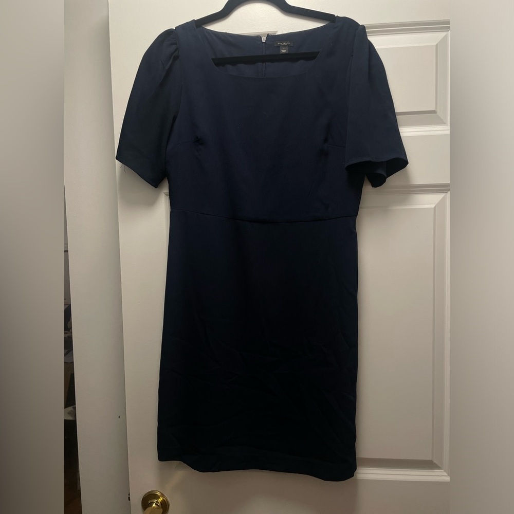 ANNE TAYLOR Dark Navy Dress